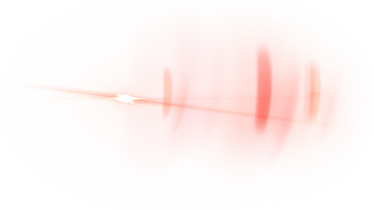 Glowing Sparks Red Light